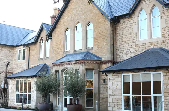 Tallington Lodge Care Home - An outside view of the home
